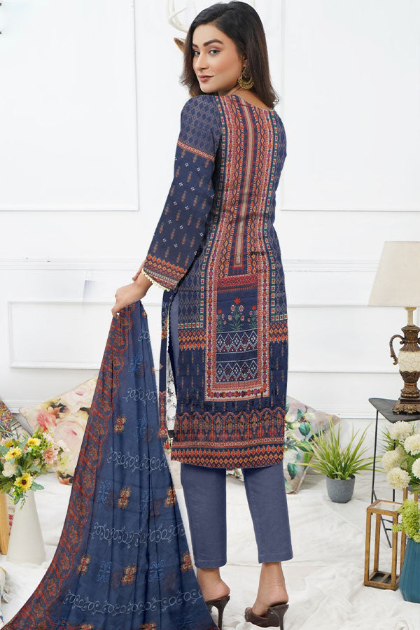 Naimal Nafasat L/Lawn`23 Vol#1124 D#07