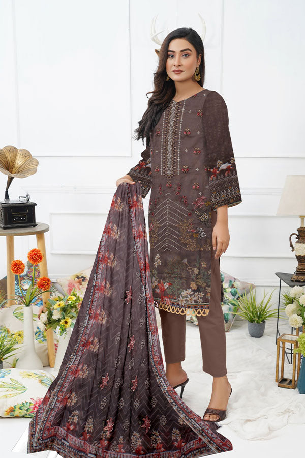 Naimal Nafasat L/Lawn`23 Vol#1124 D#10