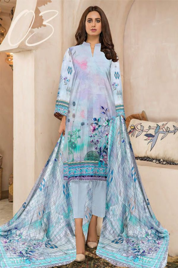 Naimal Inzia Classy Lawn`23 D#03