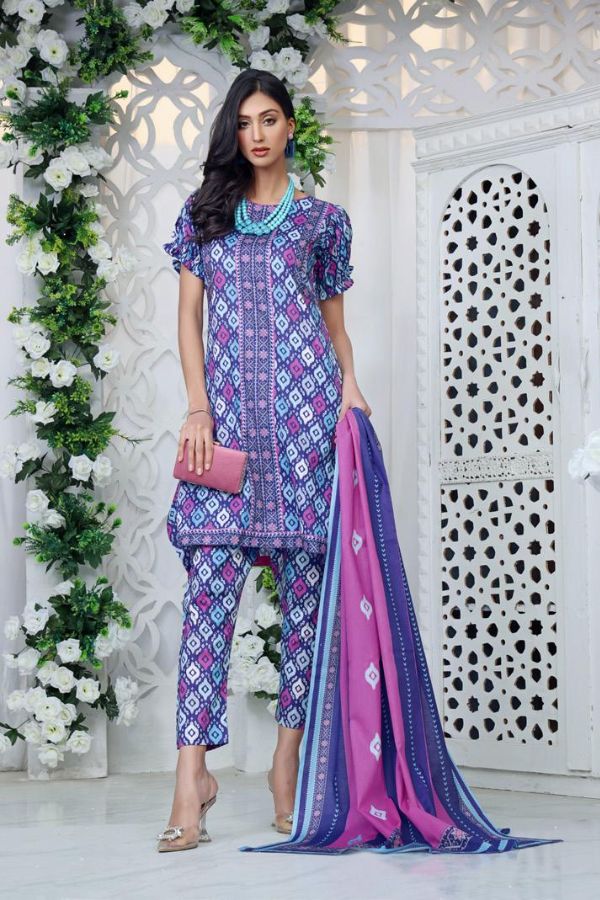 Nawla Print Lawn`23 LJ#01