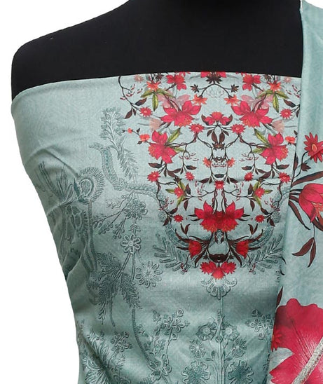 Noor Afroz D/Excl Lawn`22 D#310 Green