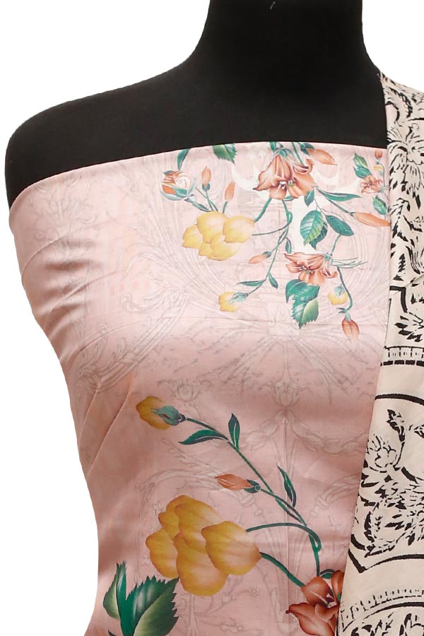 Noor Afroz D/Excl Lawn`22 D#311 Peach
