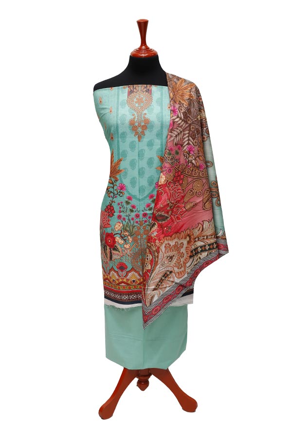 Noor Afroz D/Excl Lawn`22 D#312 Green