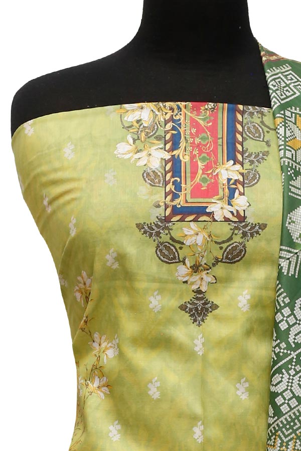 Noor Afroz D/Excl Lawn`22 D#317 M Green
