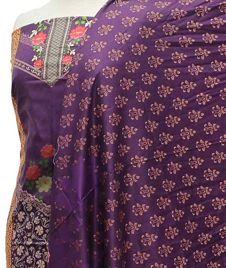 Noor Afroz D/Excl Linen'21 D#213 (Purple)