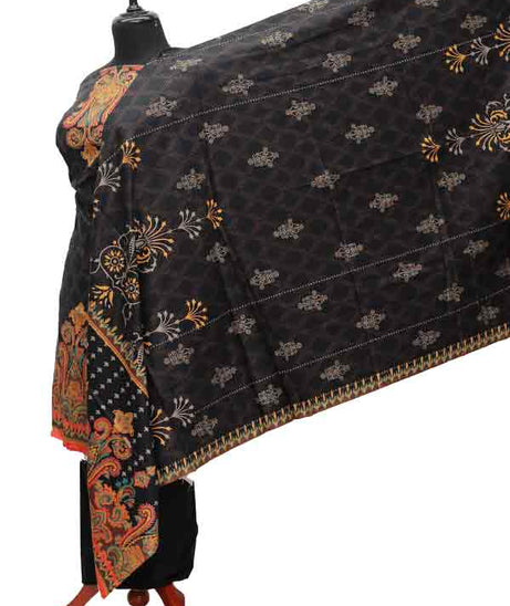 Noor Afroz D/Excl Linen'21 D#217 (Black)