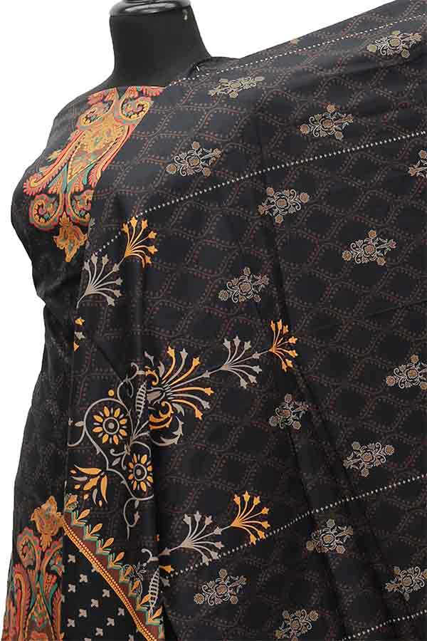 Noor Afroz D/Excl Linen'21 D#217 (Black)