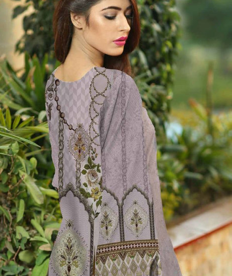 Noor Afroz D/Excl Linen`21 D#230 (Pink)