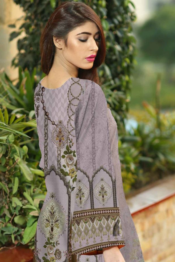 Noor Afroz D/Excl Linen`21 D#230 (Pink)