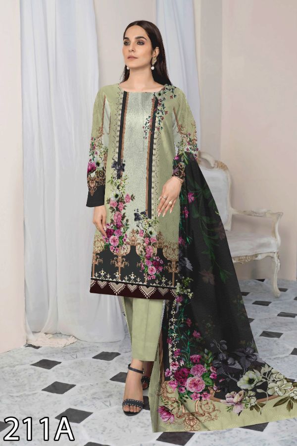Noor Afroz Digital Lawn`22 D#211 Pista