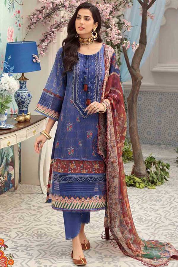 Noor By Saadia Asad Prints'22 D#5 B