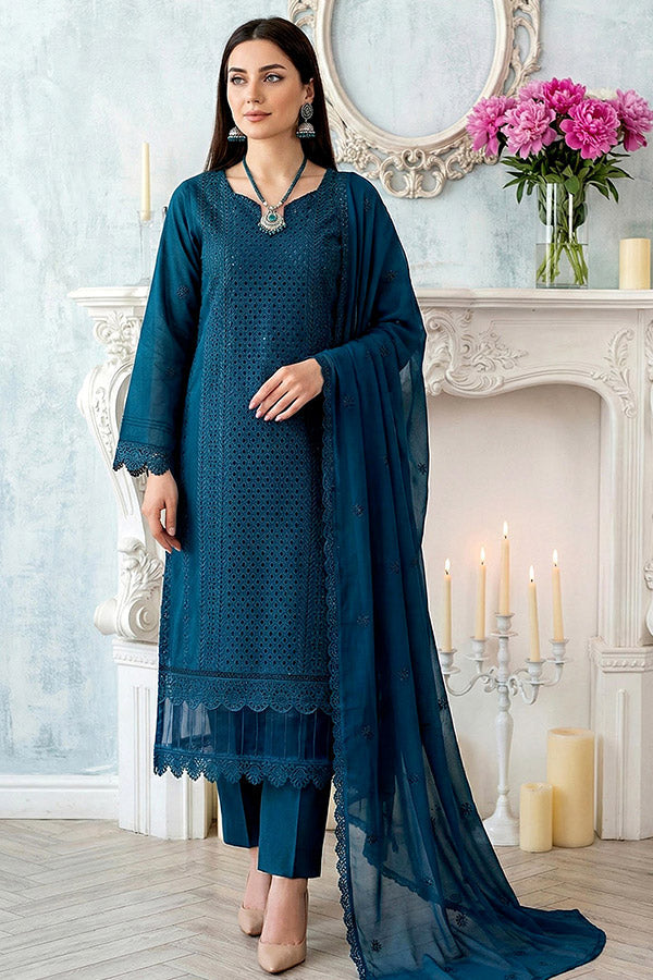 Noor Jahan Noor-E-Nazar Lawn`26 D#01 (Zink)