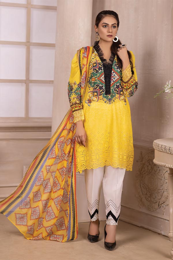 Noor Jahan Sui Dhaga Lawn'22 D#6