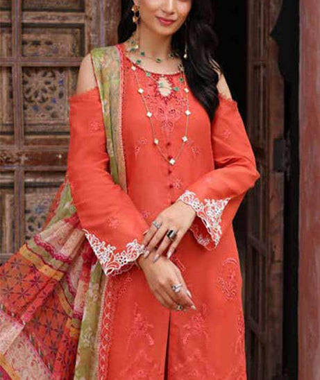 Noor By Saadia Asad Luxury Chikenkari Lawn`23 D#06-B