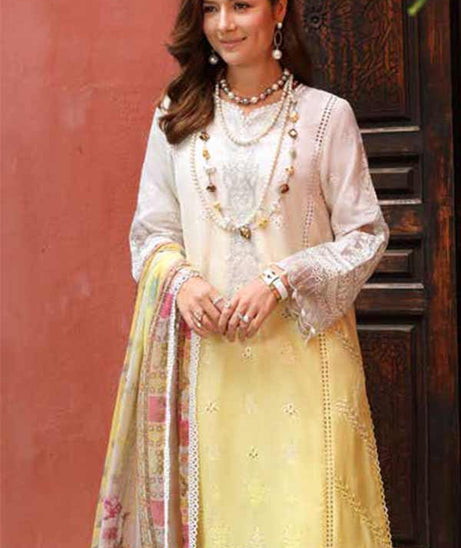 Noor By Saadia Asad Luxury Chikenkari Lawn`23 D#07-A