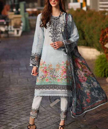 Noor by Saadia Asad Luxe Printkari`23 D#07-B