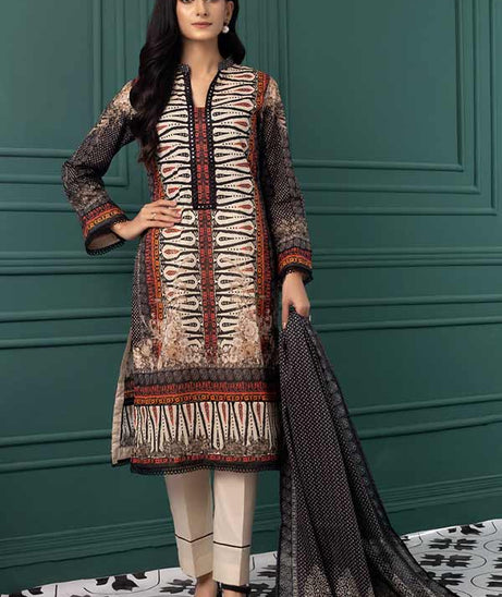 Orchid Digital Print Lawn'22 L Skin