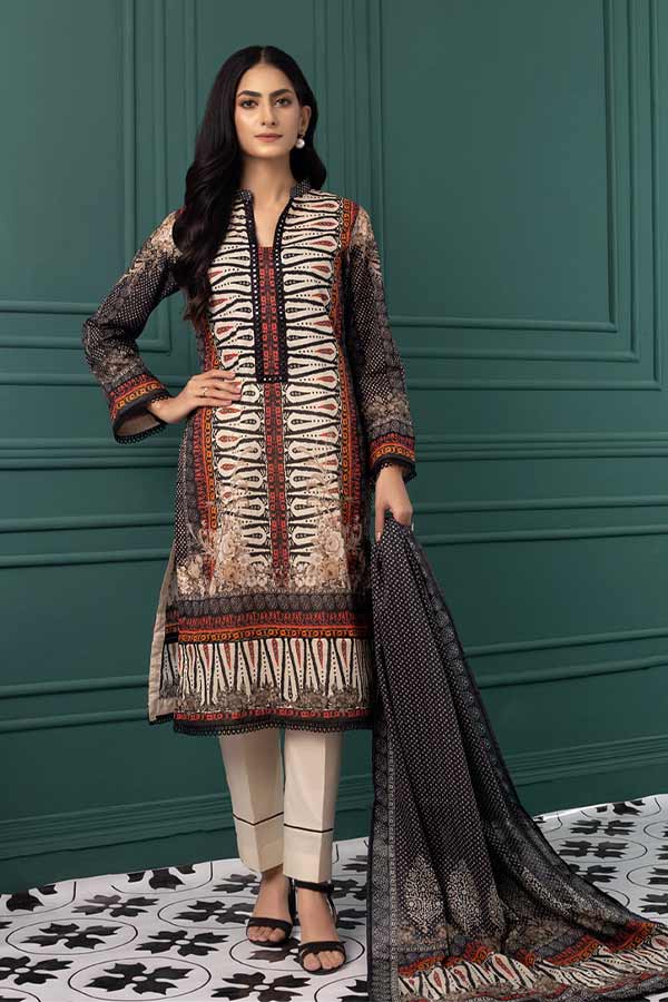 Orchid Digital Print Lawn'22 L Skin