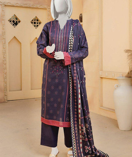 Oriens Digital Print Lawn`25 D#807 (Nevy)