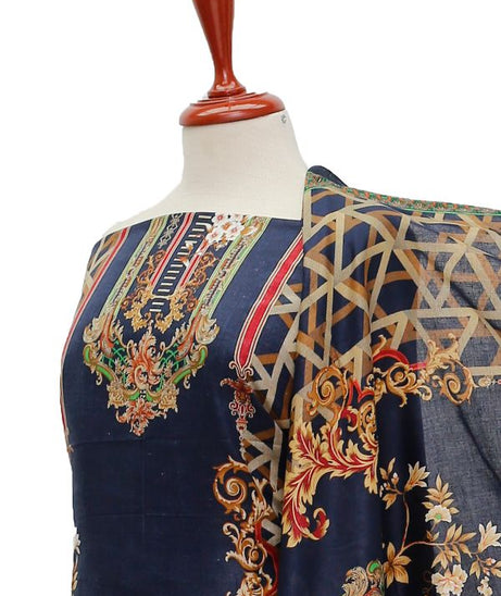 Oriens Print Lawn`21 D#911 (N Blue)