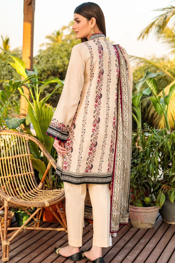 Orient Summer Lawn 3Pcs`21 OTL#05 (Beige)