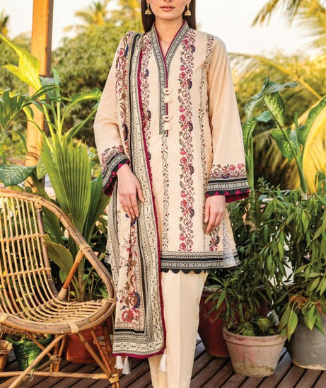 Orient Summer Lawn 3Pcs`21 OTL#05 (Beige)