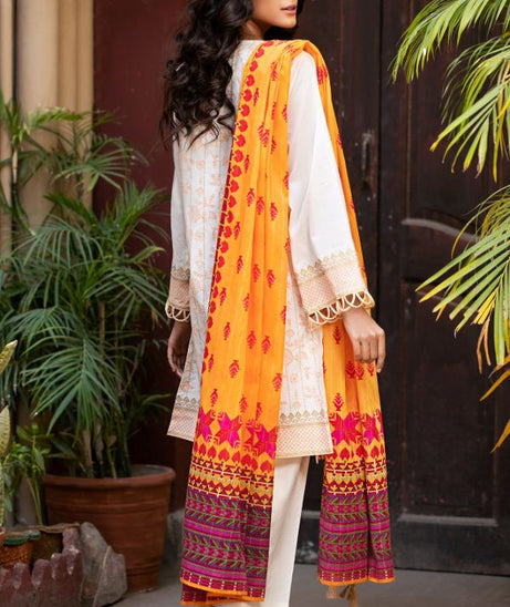 Orient Summer Lawn 3Pcs`21 OTL#09 (Yellow)