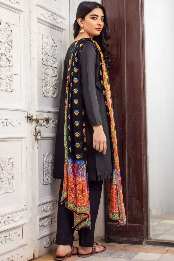 Orient Summer Lawn 3Pcs`21 OTL#12 (Black)