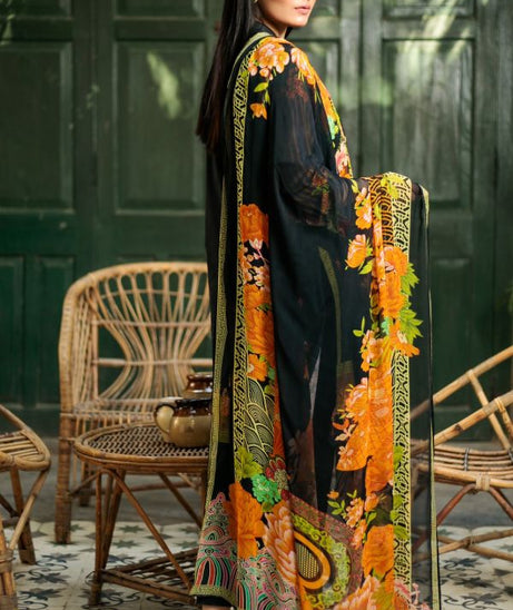 Orient Summer Lawn 3Pcs`21 OTL#20 (Black)