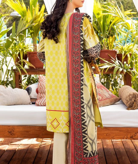 Orient Summer Lawn 3Pcs`21 OTL#142 (Green)
