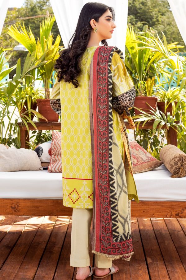 Orient Summer Lawn 3Pcs`21 OTL#142 (Green)
