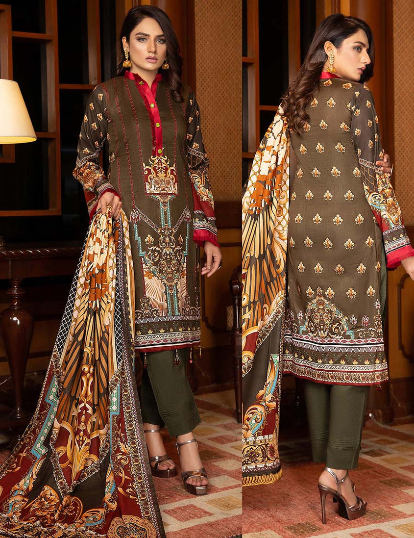 Pretty Robe Bellezea Lawn`21 VOl 2 D#2020