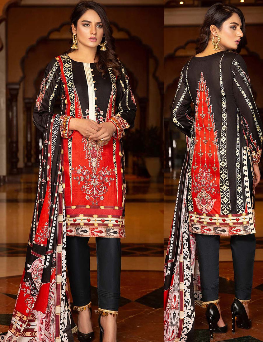 Pretty Robe Bellezea Lawn`21 VOl 2 D#2023