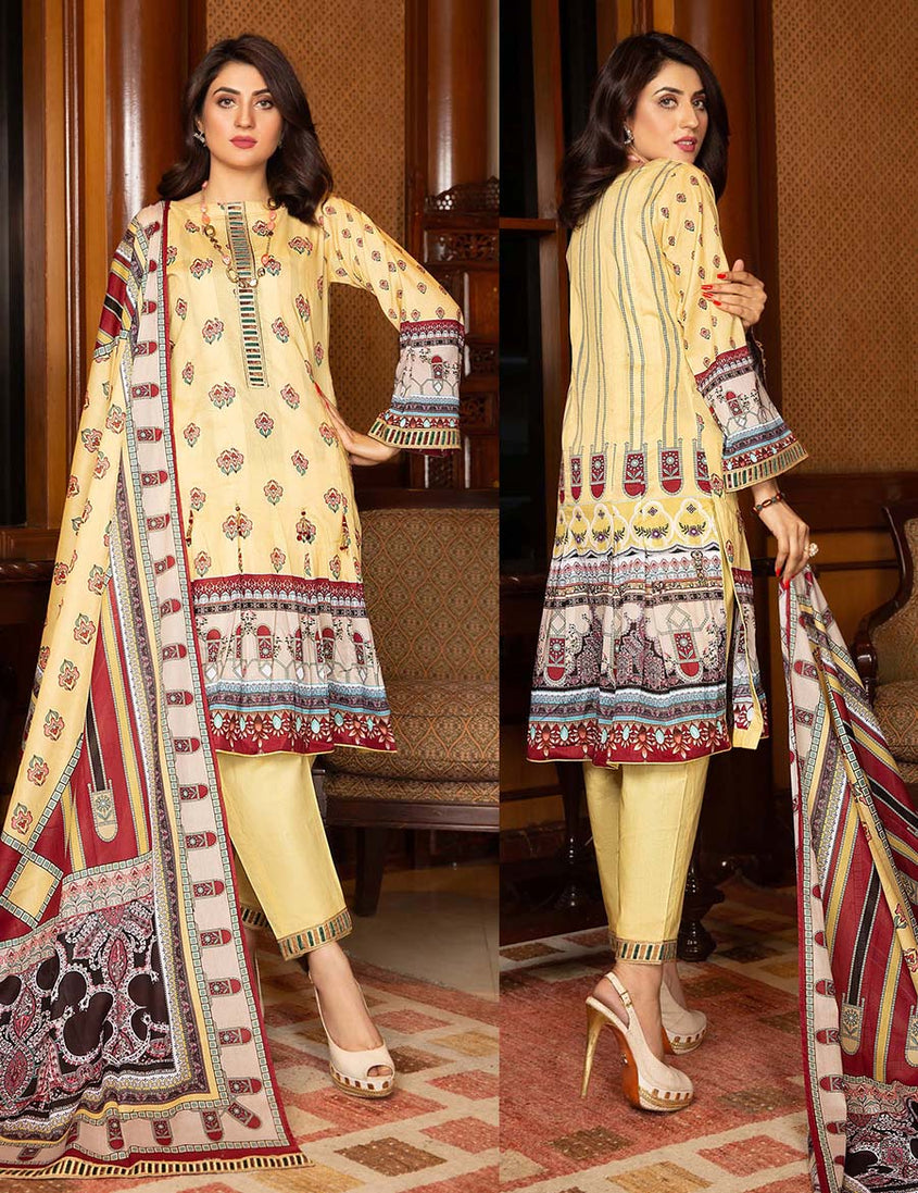 Pretty Robe Bellezea Lawn`21 VOl 2 D#2033