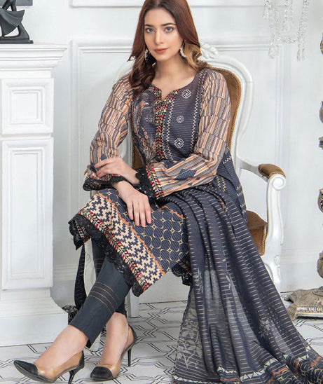 Palwasha Signature DP Lawn`23 D#03 VOL-01