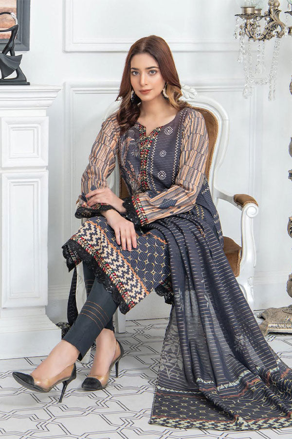 Palwasha Signature DP Lawn`23 D#03 VOL-01