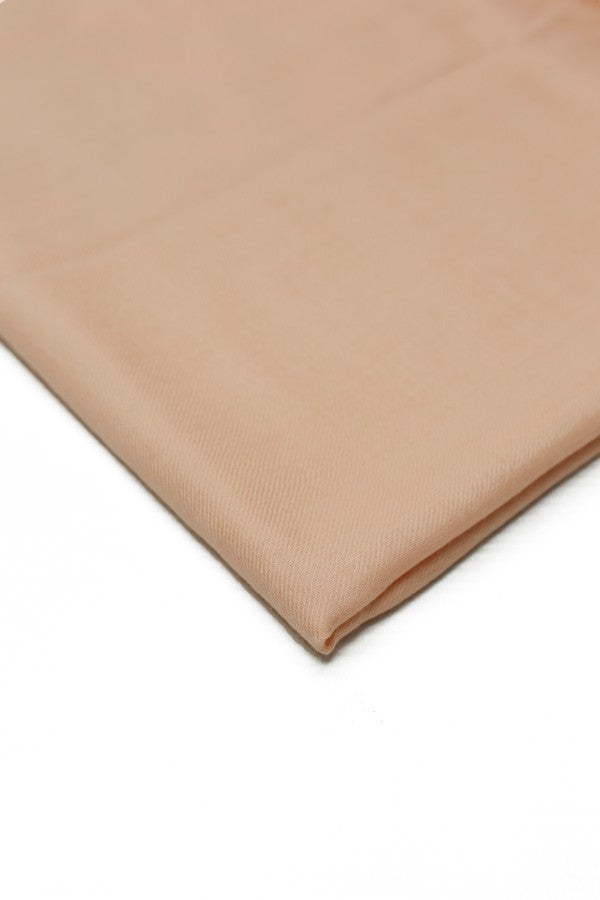 Plain Shawl Semi Pashmina D#45 (L Peach)