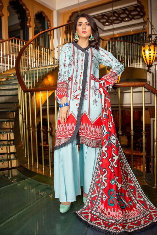 Preety Rose Bellezea Lawn`21 D#2016