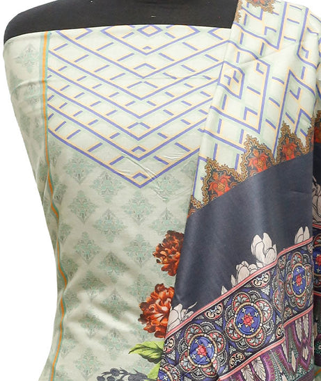 Print Lawn 3Pcs D#3-05
