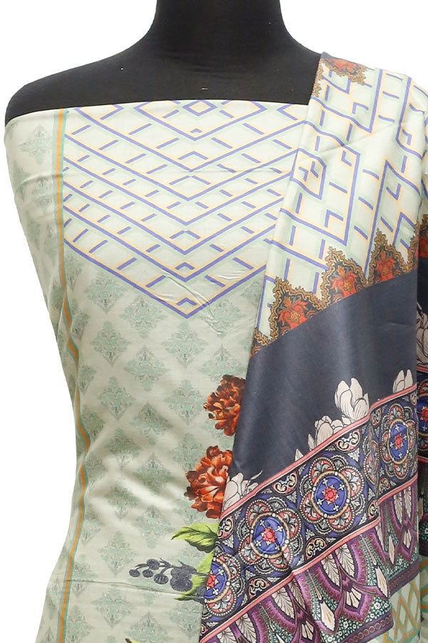 Print Lawn 3Pcs D#3-05