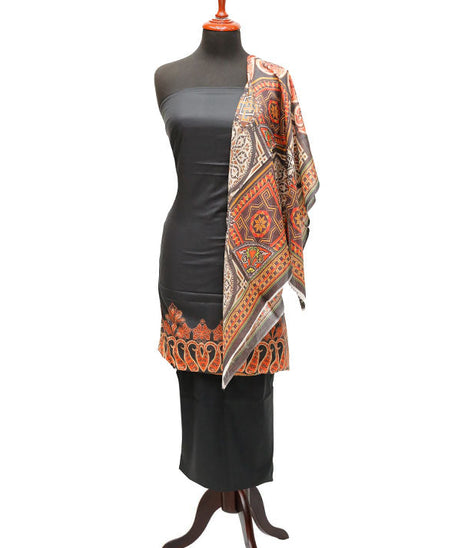 Print Lawn Silk Dupatta 3Pcs D#1-19