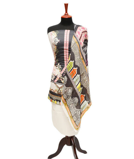 Print Lawn Silk Dupatta 3Pcs D#1-20