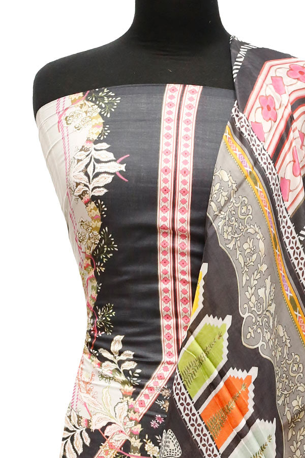 Print Lawn Silk Dupatta 3Pcs D#1-20