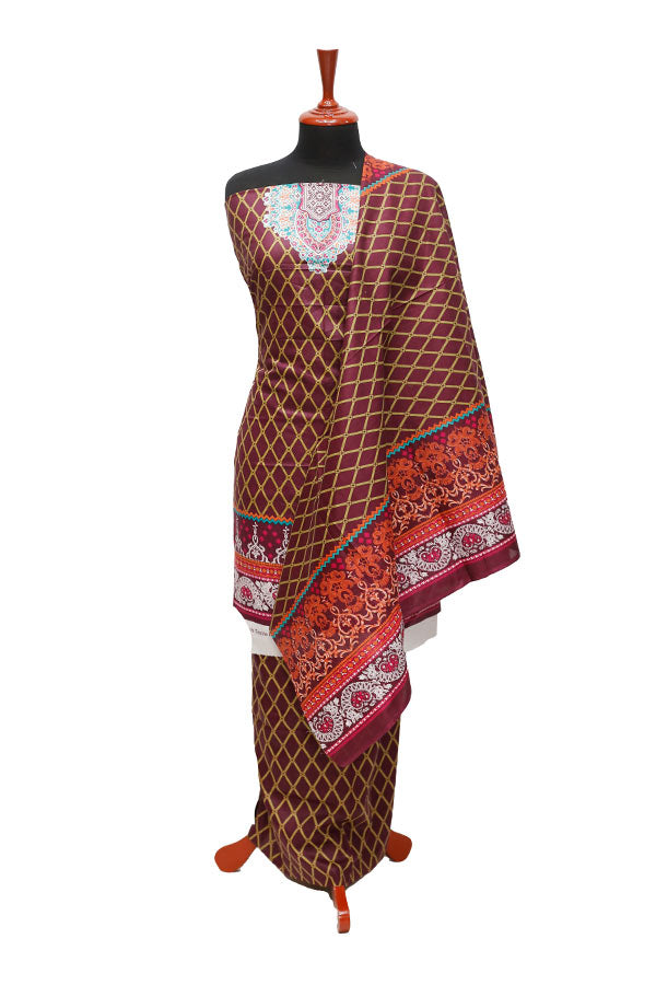 Printed Lawn 3Pcs`22 D#2-06