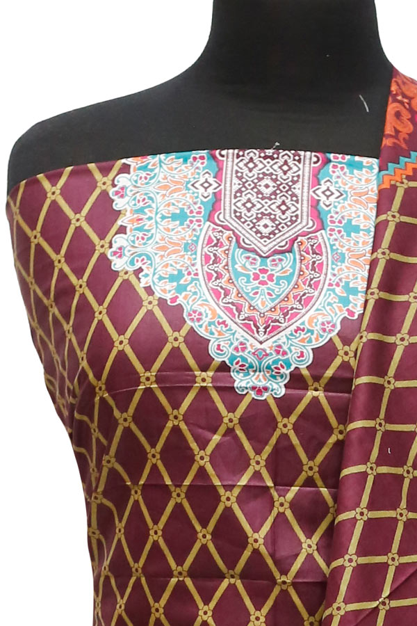 Printed Lawn 3Pcs`22 D#2-06
