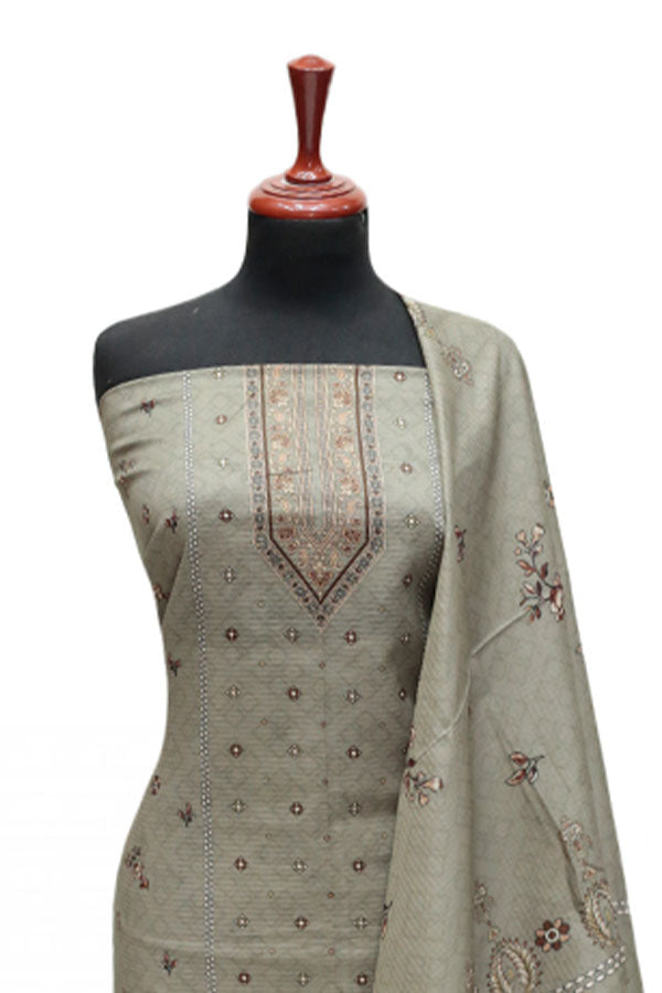Puri Print Doria Lawn`25 D#6983 (Brown)