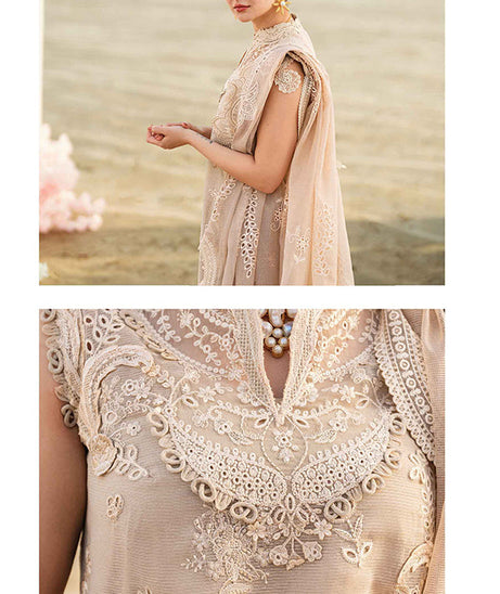 Qalamkar Sahil Luxury Lawn'25 FK#01