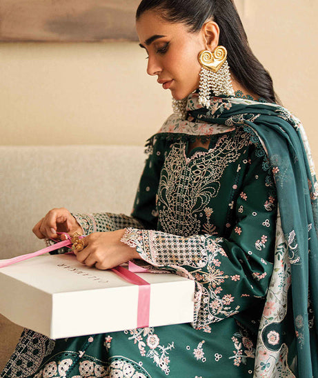 Qalamkar Sahil Luxury Lawn'25 FK#13