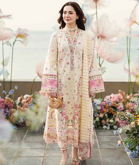 Qalamkar Sahil Luxury Lawn'25 FK#14