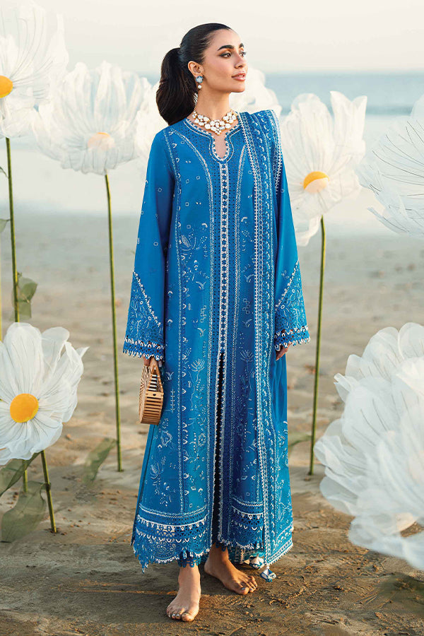 Qalamkar Sahil Luxury Lawn'25 FK#03